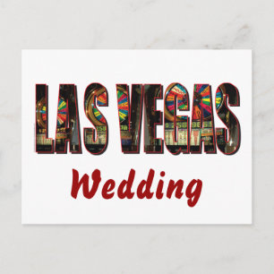 Cartão Postal Las Vegas Wedding