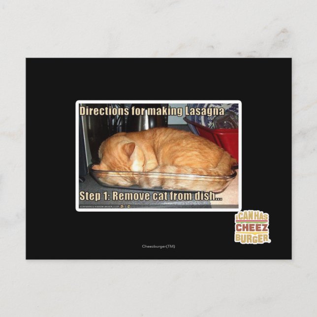 Cartão Postal Lasanhas do fazer (Frente)