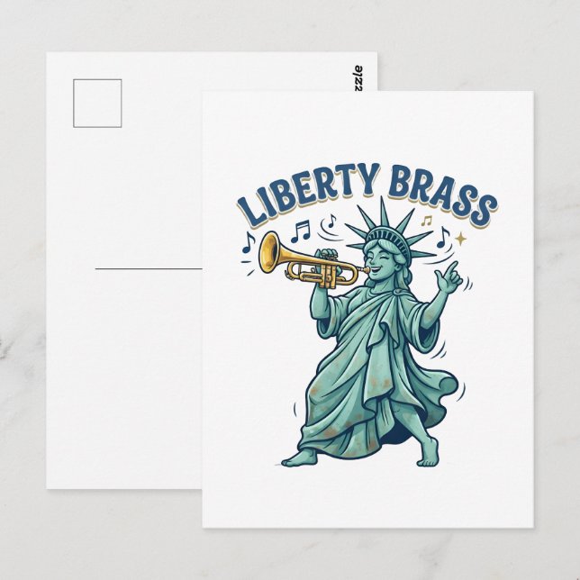 Cartão Postal Latão da Liberdade (Frente/Verso)