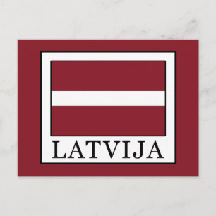 Cartão Postal Latvija