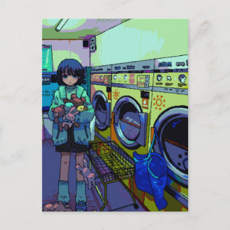Cartão Postal Laundry