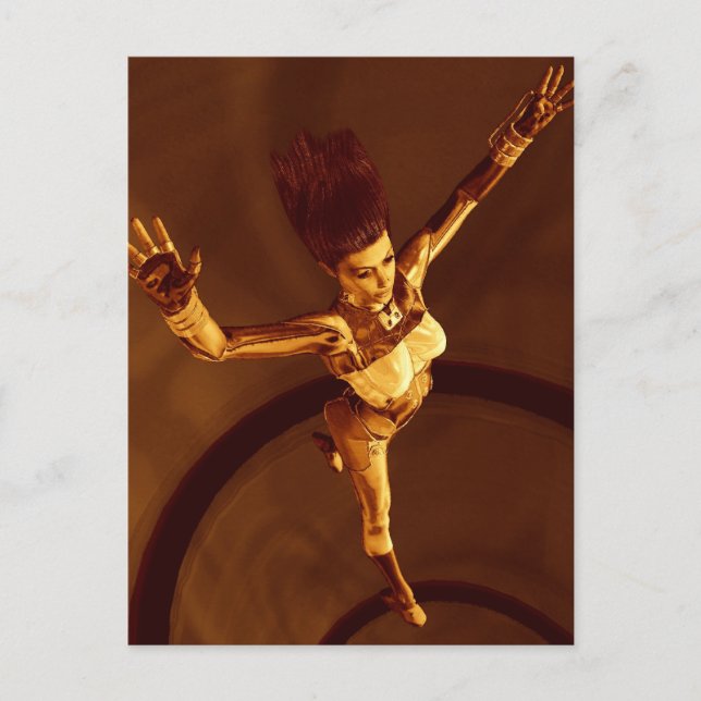 Cartão Postal Laureline (Frente)