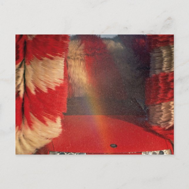 Cartão Postal Lava-automóveis (Frente)