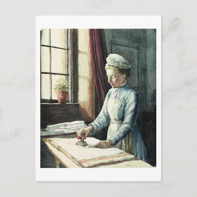 Cartão Postal Lava-roupa, c.1880 (Frente)