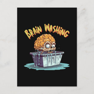 Cartão Postal Lavagem Cerebral