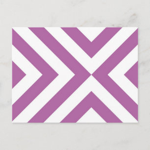 Cartão Postal Lavanda e cavaleiros brancos