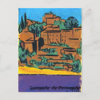 Cartão Postal Lavande de Provence