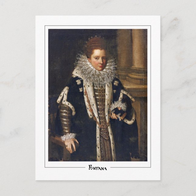 Cartão Postal Lavinia Fontana #51 - Cartão-postal de arte (Frente)