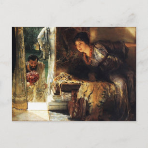 Cartão Postal Lawrence Alma-Tadema 1883 Boas-vindas