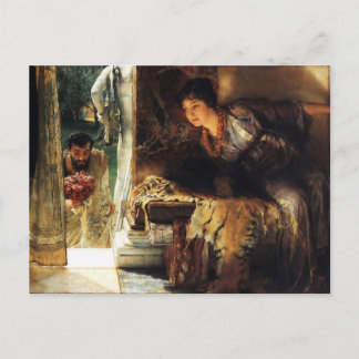 Cartão Postal Lawrence Alma-Tadema 1883 Boas-vindas