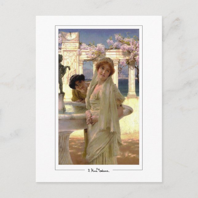 Cartão Postal Lawrence Alma-Tadema #30 - Cartão-postal de arte (Frente)