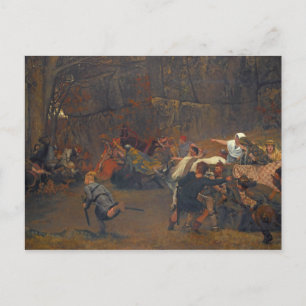 Cartão Postal Lawrence Alma-Tadema - Gunthram Bose E Sua