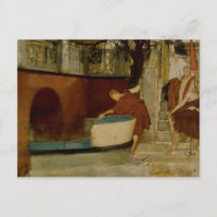Lawrence Alma-Tadema - O Embarque na Barcaça
