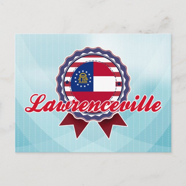 Cartão Postal Lawrenceville, GA (Frente)