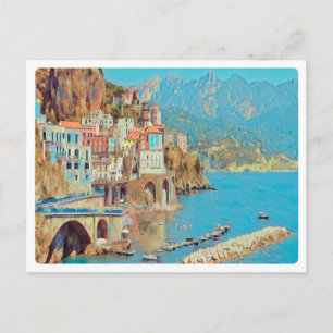 Cartão Postal ldp ATRANI.- Amalfi Coast -