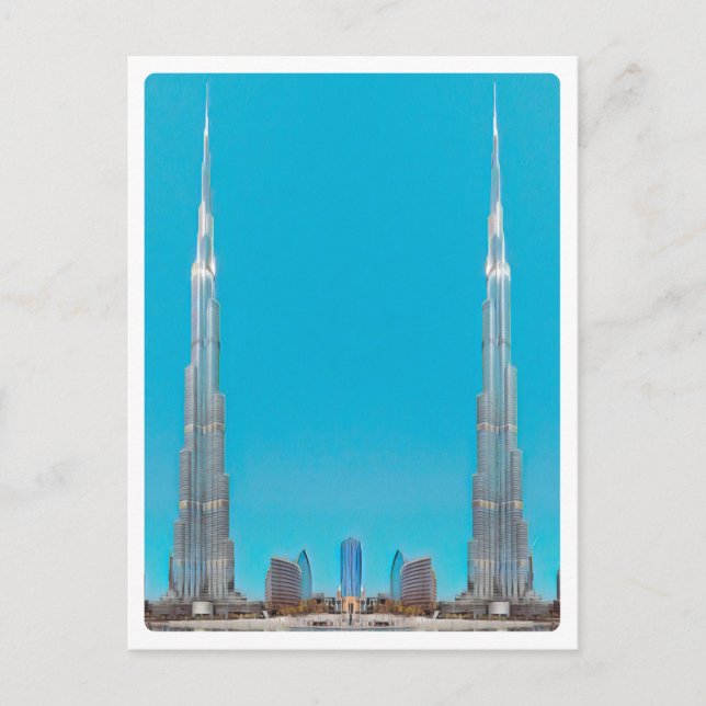 Cartão Postal ldp BURJ KHALIFA - Dubai - (Frente)