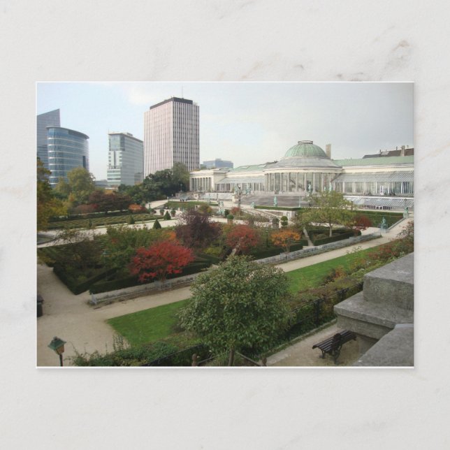Cartão Postal Le Botanique Bruxelas (Frente)