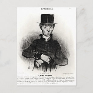 Cartão Postal Le Malade Imaginaire, da série