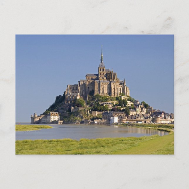 Cartão Postal Le Mont Santo Michel na região de (Frente)