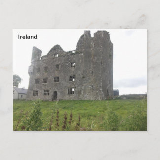 Cartão Postal Leamenah Castle, Co Clare, Irlanda