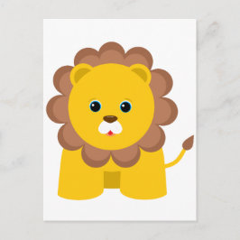 Cartão Postal Leão-Bebê-Cujo