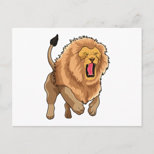 Cartão Postal Leão de salto (Frente)