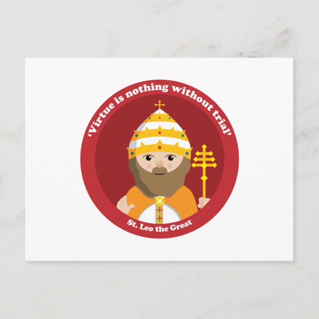 Cartão Postal Leão, o Excelente (Frente)