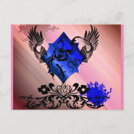 Cartão Postal LeBeau in Pink