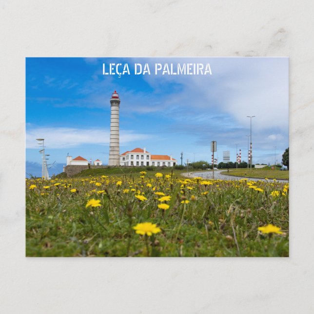 CARTÃO POSTAL LEÇA DA PALMEIRA (Frente)