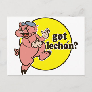 Cartão Postal Lechon
