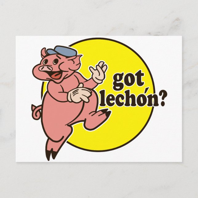 Cartão Postal Lechon (Frente)