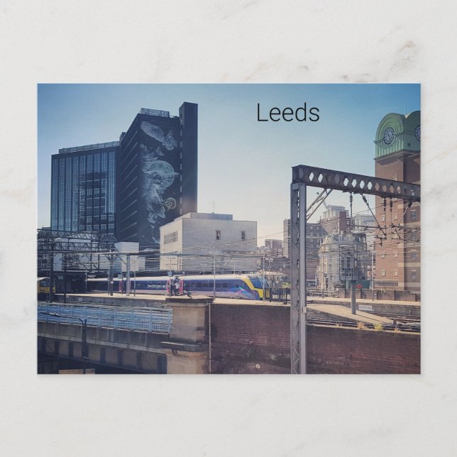 Cartão Postal Leeds (Frente)