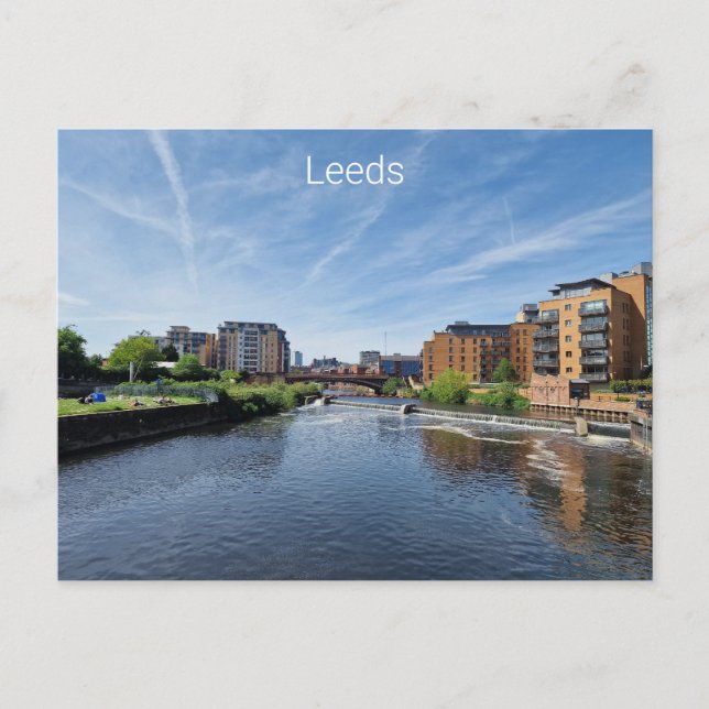 Cartão Postal Leeds (Frente)