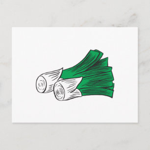 Cartão Postal leeks