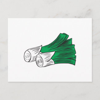 Cartão Postal leeks