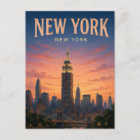 Legado de Viagens da Silhueta de Nova York