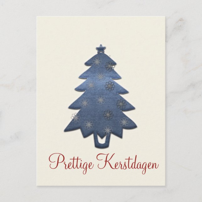 Cartão Postal Legal aparência de Denim (Frente)