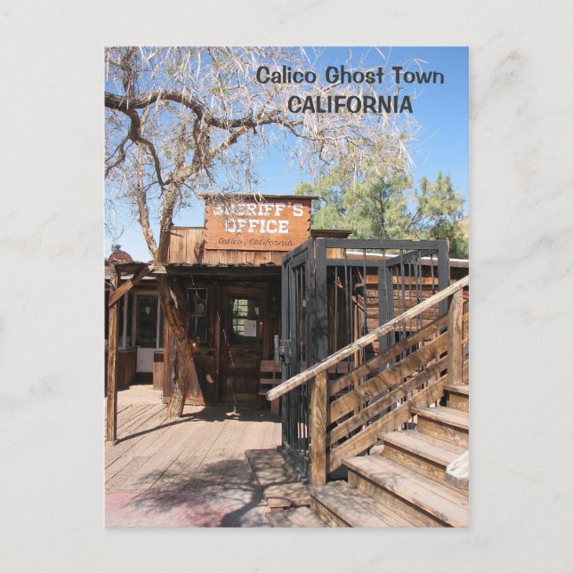 Cartão postal legal Calico Ghost Town! (Frente)