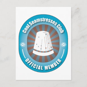 Cartão Postal Legal Clube Seamstress
