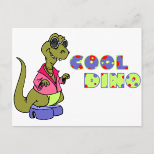 Cartão Postal Legal Dino