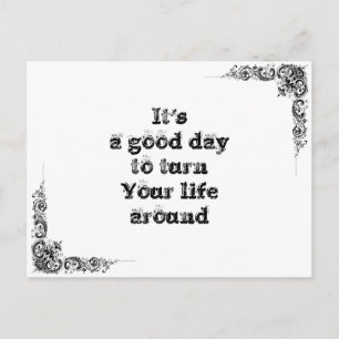 Cartão Postal Legal excelente simples filosofia de sabedoria tao