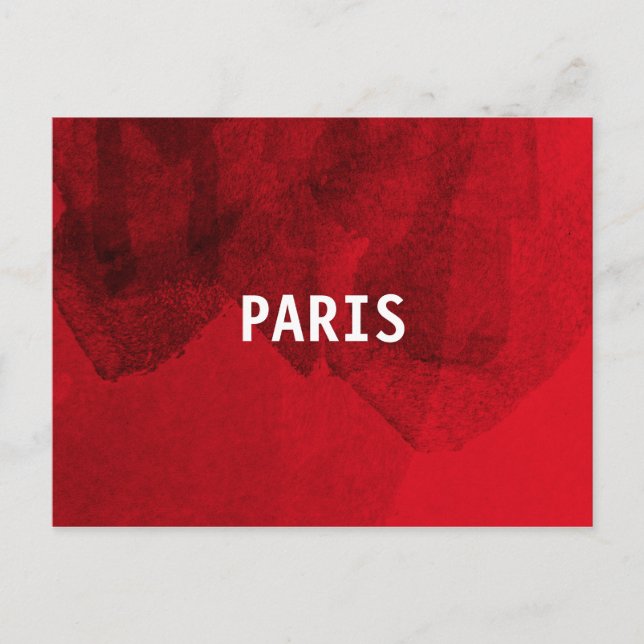 Cartão Postal Legal Inspiração do Design gráfico moderno de Pari (Frente)