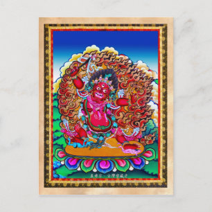 Cartão Postal Legal oriental tibetano thangka tatuagem Hayagriva