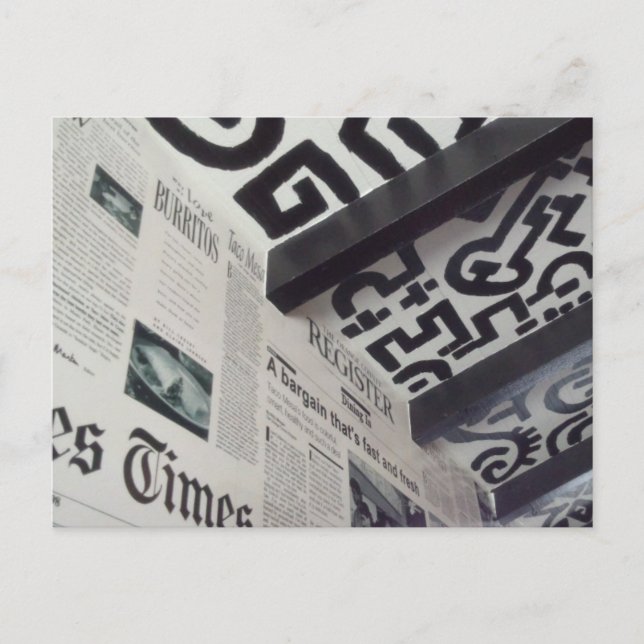 Cartão Postal Legal Wall Art (Frente)