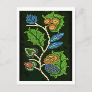 Cartão Postal Leggings nativas americanas de arte