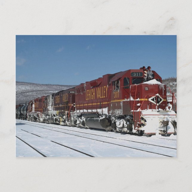 Cartão Postal Lehigh Valley, EMD (Frente)