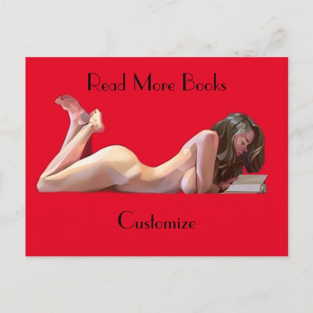 Cartão Postal Leia mais livros Thunder_Cove (Frente)