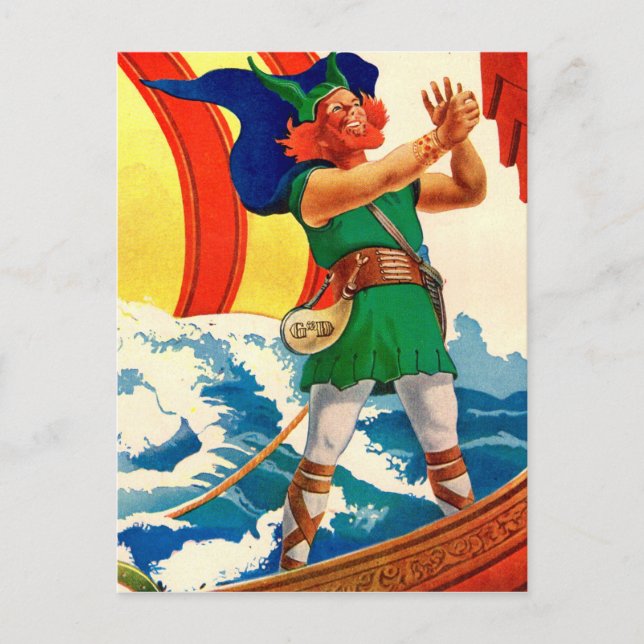 Cartão Postal Leif Ericson (Frente)