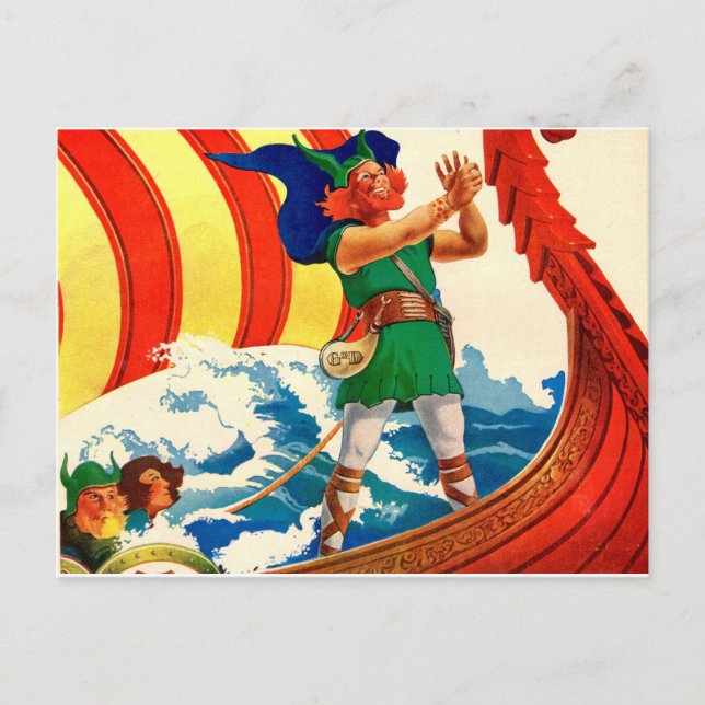 Cartão Postal Leif Ericson (Frente)