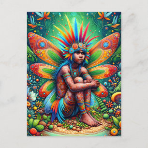 Cartão Postal Leite aborígene